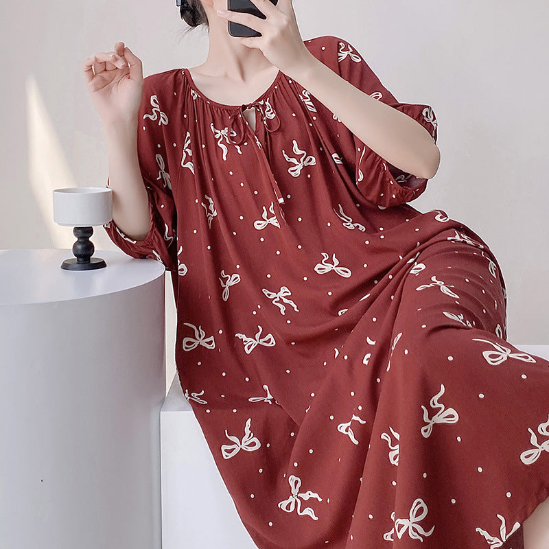 Serenia Dress | Chinoiserie Nightwear