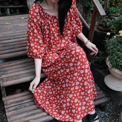Serenia Dress | Chinoiserie Nightwear