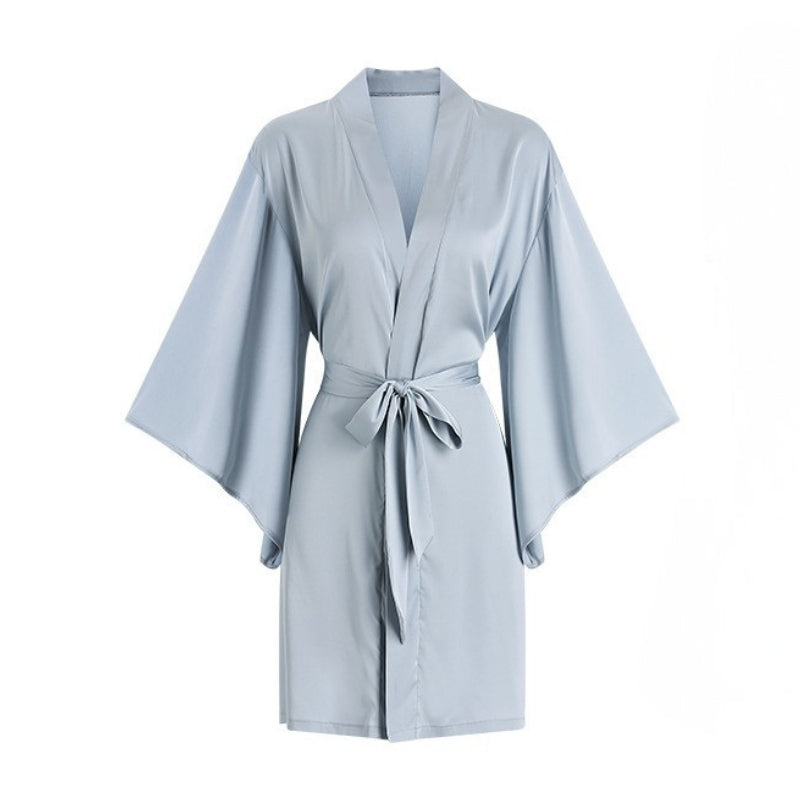 Amoura | French Lace Slip Dress with Matching Robe