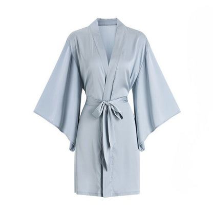 Amoura | French Lace Slip Dress with Matching Robe