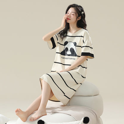 100% Pure Cotton Cloud-Soft Short Sleeve Pajamas